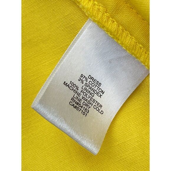 Jessica Simpson Yellow Halter Dress Size 12 NWT - Picture 12 of 12